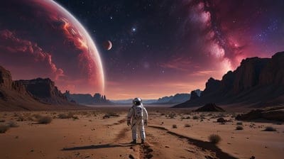 Cool,Astronaut,Galaxy,Cosmos