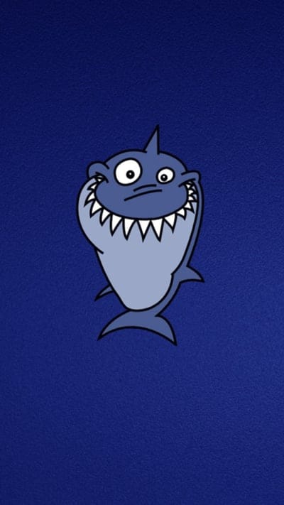 Funny Shark, cartoon, cute, desenho, nice