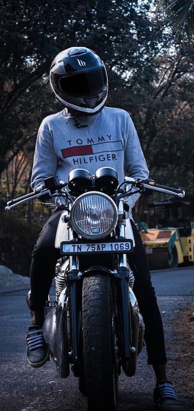 Continental gt 650, bike, cafe, motor, motorcycle, night, racer, ride, super, mobile wallpaper, android wallpaper, iPhone wallpaper, phone wallpaper