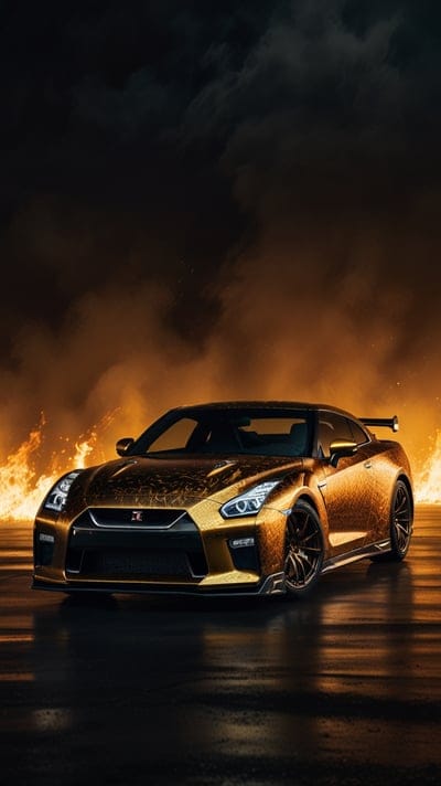 Cool,Gtr,Gold,Fire,Smoke
