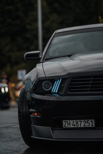 car, black, front view, headlight, backlight, mobile wallpaper, android wallpaper, iPhone wallpaper, phone wallpaper