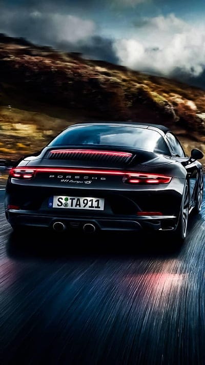 CAR- Porsche, super, car, carros, sport, porsche, 911 turbo, black, plus, race, mobile wallpaper, android wallpaper, iPhone wallpaper, phone wallpaper