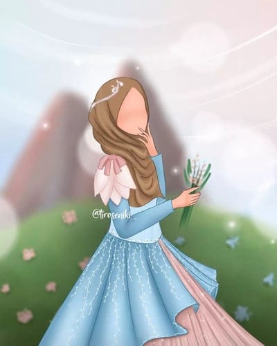 facelesshijabiprincesshavingflowerinhand,facelesshijabiprincess,facelesshijabihavingflowerinhand,facelesshijabi,girly