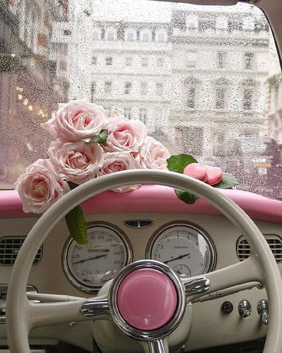 Pink, car, rose, mobile wallpaper, android wallpaper, iPhone wallpaper, phone wallpaper