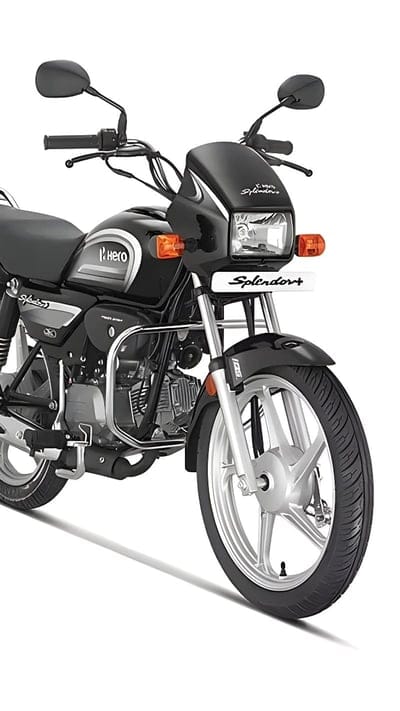 Splendor Bike, Black And Grey, splendor plus, bike, mobile wallpaper, android wallpaper, iPhone wallpaper, phone wallpaper