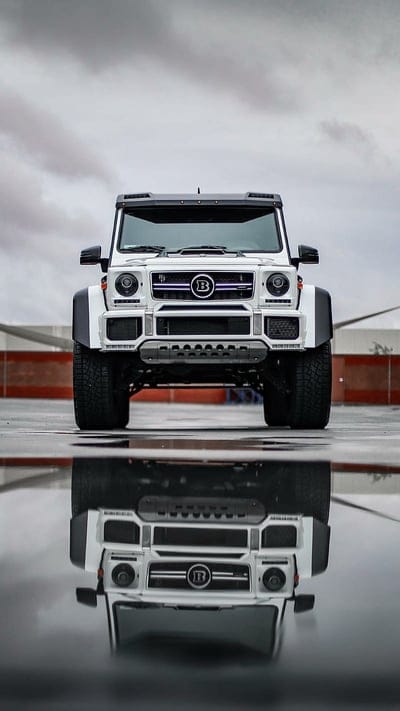 BraBUS, mercedes, g63, wagon, white, car, supercar, sports, gwagon, mobile wallpaper, android wallpaper, iPhone wallpaper, phone wallpaper