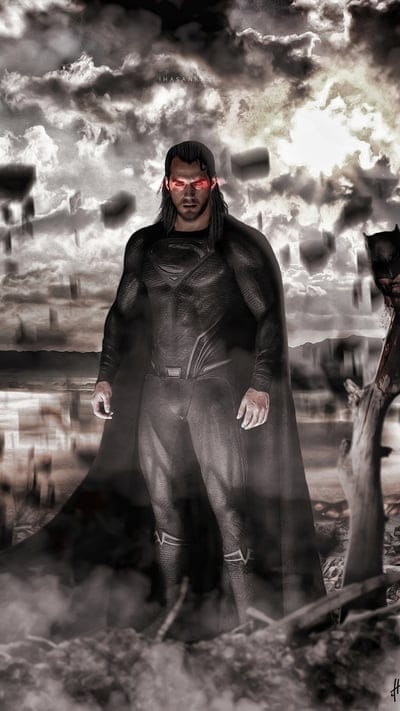 black,superman