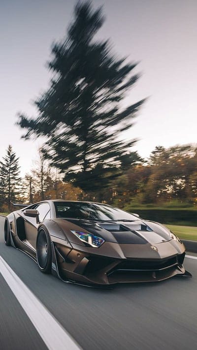 Choco Lambo, lamborghini, aventador, car, hypercar, supercar sports, america, road, forest, mobile wallpaper, android wallpaper, iPhone wallpaper, phone wallpaper