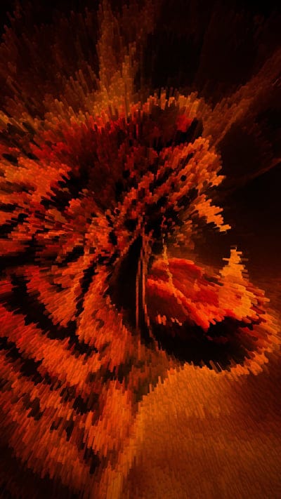 tiger,roar,glitch,art,red