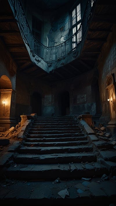 Staircase,Abandoned,Cool,Dark,Aesthetic,Scary