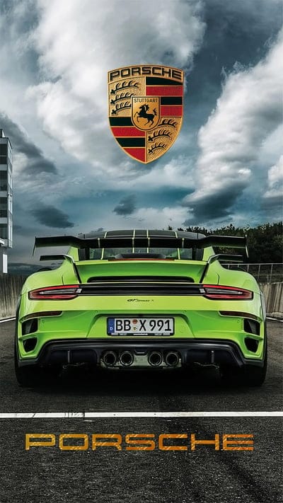 Porsche, car, carros, driving, gold, green, old, road, esports, mobile wallpaper, android wallpaper, iPhone wallpaper, phone wallpaper