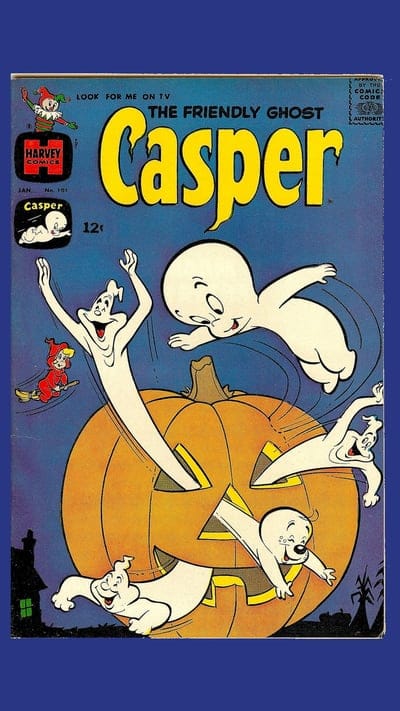 Casper, cartoons, comics, the friendly ghost
