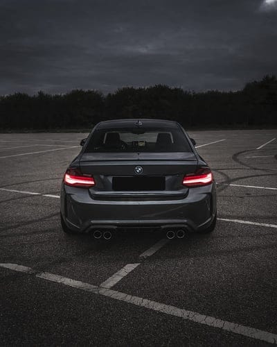 bmw m3, bmw, car, gray, rear view, mobile wallpaper, android wallpaper, iPhone wallpaper, phone wallpaper