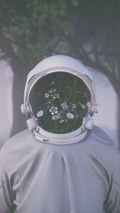 astronaut,aesthetic,white,attitude