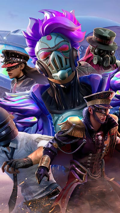 Pubg mobile , game,characters