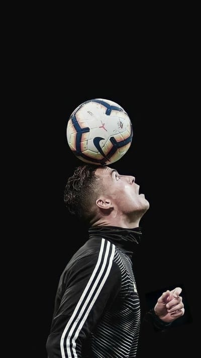 Ronaldo Football On Head, ronaldo , football on head, footballer, sports, athlete