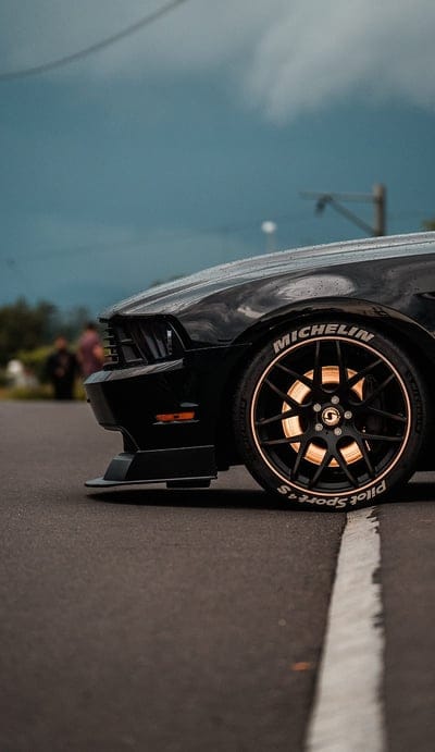 car, sportscar, wheel, black, side view, mobile wallpaper, android wallpaper, iPhone wallpaper, phone wallpaper