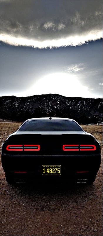 Challenger, 392, black, car, cool, dodge, sport, srt, mobile wallpaper, android wallpaper, iPhone wallpaper, phone wallpaper