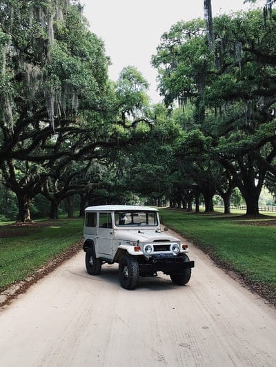 toyota land cruiser fj40, toyota, car, suv, gray, mobile wallpaper, android wallpaper, iPhone wallpaper, phone wallpaper