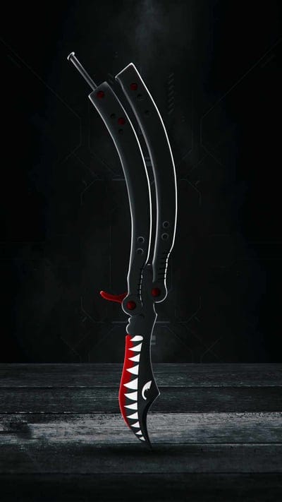 knifebutterfly,hunting,knife