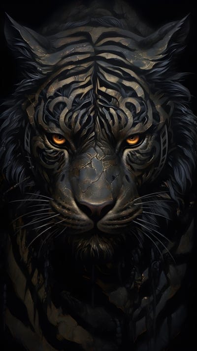 tiger,eyes,perdator,crannies,golden,dark