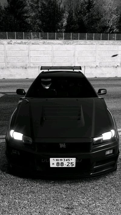 Nissan Skyline R34, car, carros, japon, skyline, tuning, mobile wallpaper, android wallpaper, iPhone wallpaper, phone wallpaper
