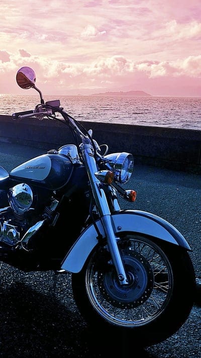 Honda Shadow, beach, bike, cruiser, honda, motorbike, shadow, vt750, weather, wellington, mobile wallpaper, android wallpaper, iPhone wallpaper, phone wallpaper
