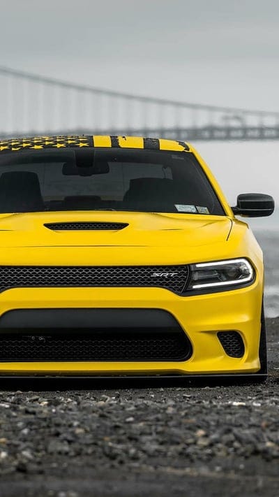 American Muscle, dodge, charger, yellow, muscle car, car, supercar rich, luxury, america, mobile wallpaper, android wallpaper, iPhone wallpaper, phone wallpaper