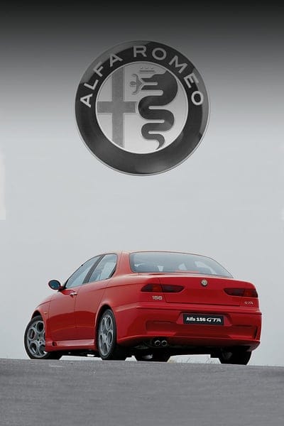 Alfa Romeo 156 GTA, alfa romeo, car, red, mobile wallpaper, android wallpaper, iPhone wallpaper, phone wallpaper