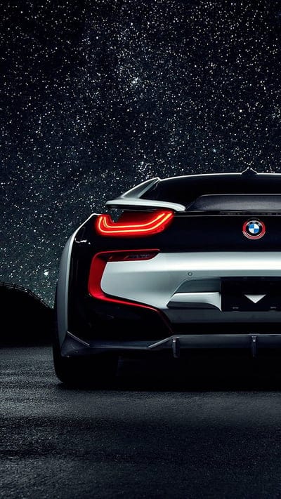 Bmw car, abstract, black, car bmw, galaxy, road, mobile wallpaper, android wallpaper, iPhone wallpaper, phone wallpaper