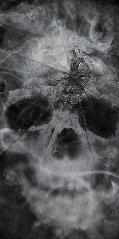 smokeskull,DARK,black,crack,skull,smoke