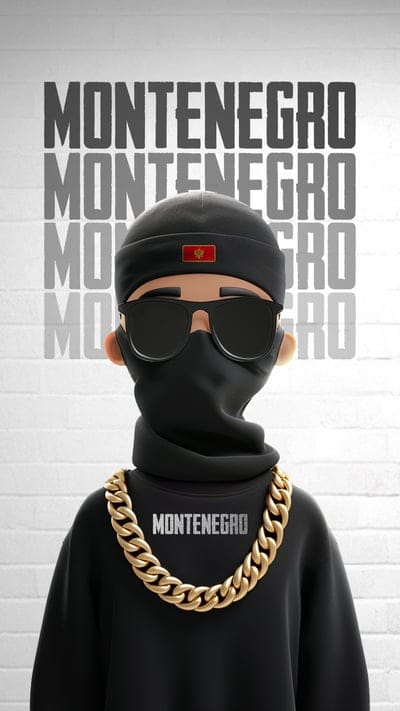 montenegro,guy,sunglasses,mask,chain,cool,inscription,cwc
