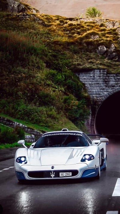 Maserati MC12, maserati, mc12, white, car, hypercar, supercar, sports, america, classic, mobile wallpaper, android wallpaper, iPhone wallpaper, phone wallpaper