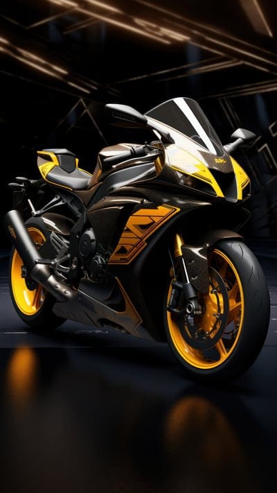 yamaha r1,yamaha,motorcycle,bike,yellow