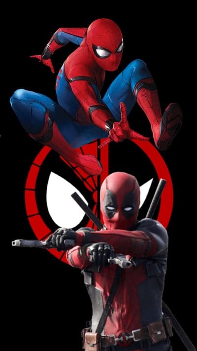 Deadpool Spiderman,deadpool,dp,heroes,infinity,marvel,sm,spider man, spidey,super
