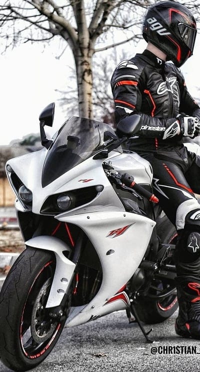 Biker, bike, motorcycle, blackbird, mobile wallpaper, android wallpaper, iPhone wallpaper, phone wallpaper