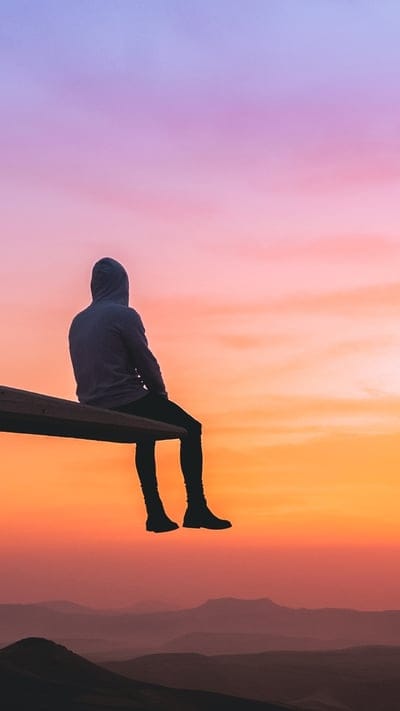 alone,sunset,hoodedboy,boyback,boy,attitude,sunset