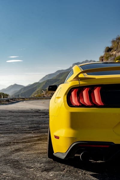 Canyon Run Mustang, angeles crest, car, hwy2, los angeles, performance, speed, mobile wallpaper, android wallpaper, iPhone wallpaper, phone wallpaper