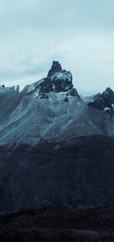 Mountain, winter, rugged, nature, landscape, peak, cold, dramatic, grey, outdoor, serene, powerful, tranquil, snow, beautiful, remote, wilderness, ice, majestic, high-altitude