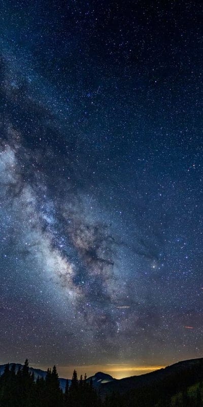 Milky Way, Galaxy, Stars, Night Sky, Astronomy, Cosmos, Universe, Celestial, Mountains, Landscape, Forest, Dark Sky, Stargazing, Astrophotography, Nature, Space, Cosmic Dust, Deep Space, Horizon, Galactic