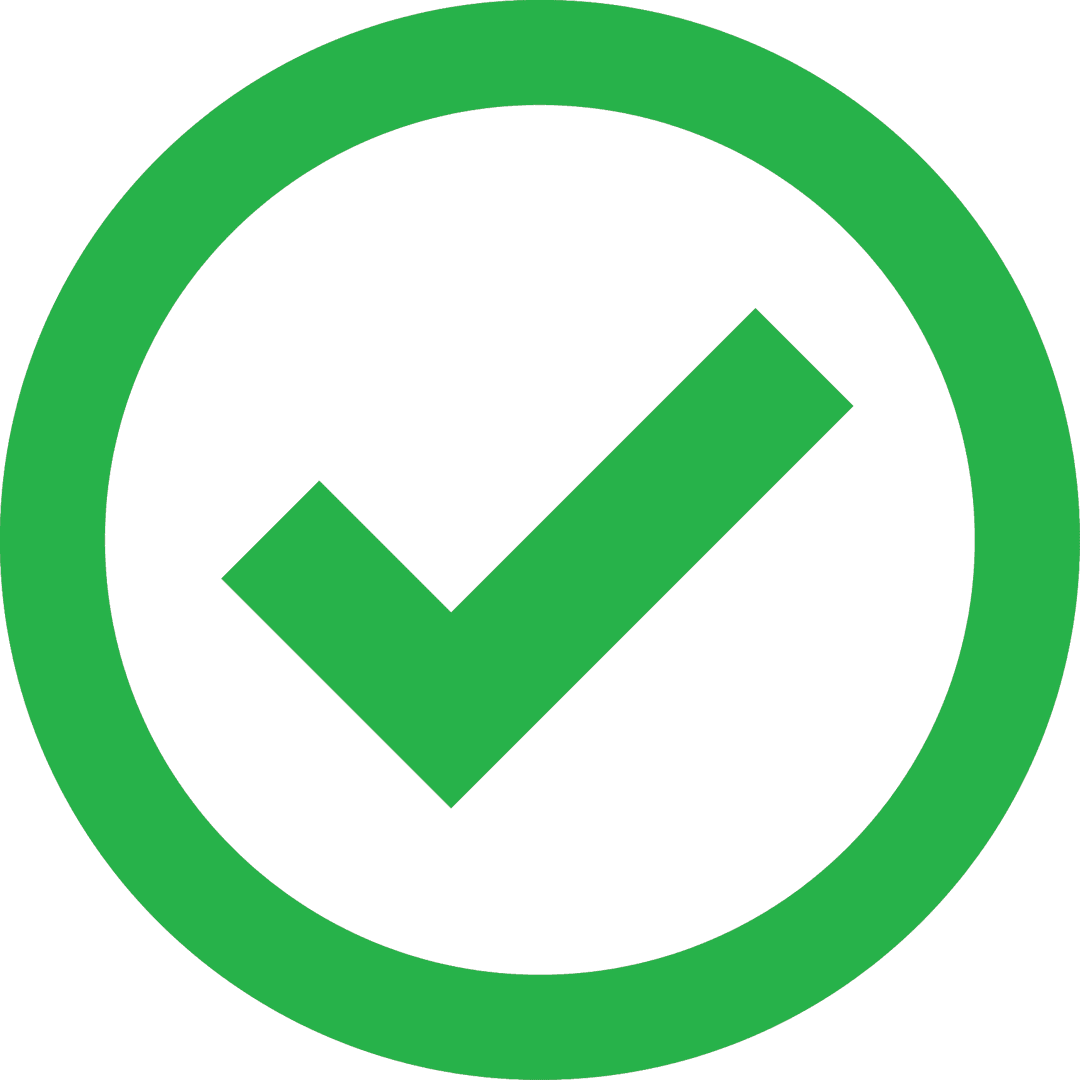 Check mark logo with angled cheque text features sharp edges and a clean flat vector style on a transparent base.