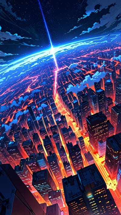 Earth,Buildings,Anime,Anime Wallpaper,Wallpaper,8k Wallpaper,4k Wallpaper,Vibrant,Cool,Hd backgrounds,Hq Backgrounds,Cyber Punk