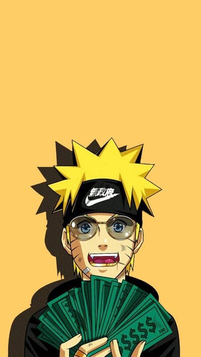 naruto,uzumaki,anime,wallaper,money