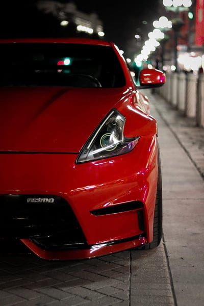 Nissan 370Z, 350z, 370z, auto, car, lamborghini, nissan, red, mobile wallpaper, android wallpaper, iPhone wallpaper, phone wallpaper