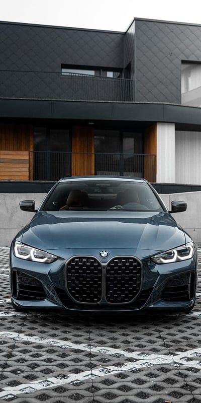 bmw m3, bmw, car, blue, front view, parking, mobile wallpaper, android wallpaper, iPhone wallpaper, phone wallpaper