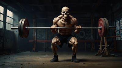 Gym,cool,dark,skeleton,hardworking