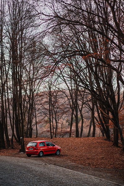 car, red, nature, autumn, mobile wallpaper, android wallpaper, iPhone wallpaper, phone wallpaper