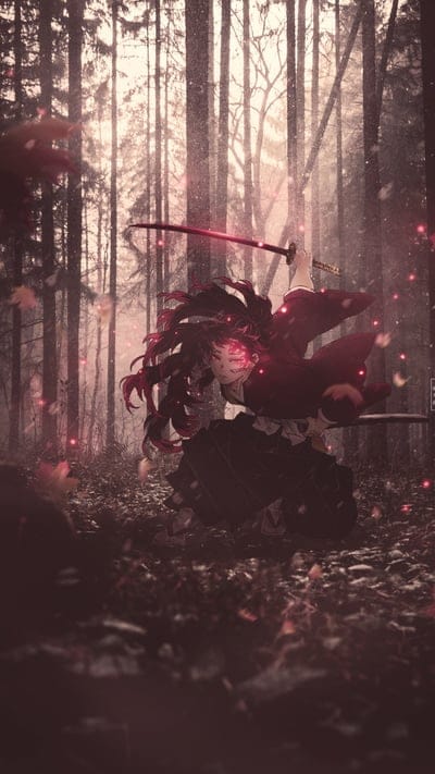Tsugikuni Yoriichi, inosuke, demon slayer, japan, tanjiro, kimetsu no yaiba, nezuko, zenitso, samurai, anime