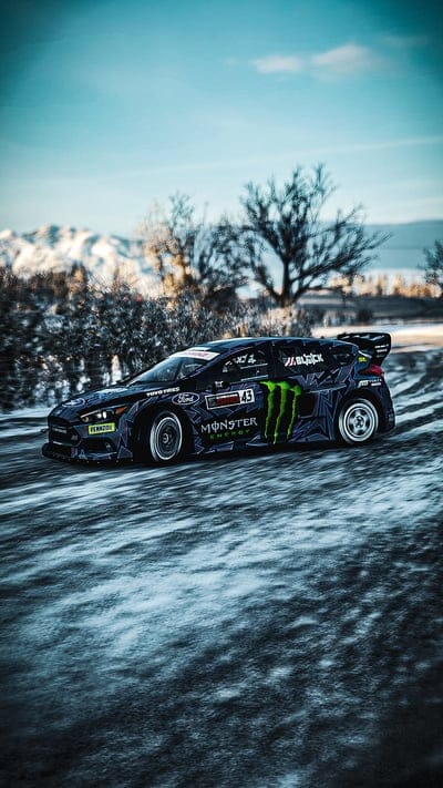 Ford hoonigan, auto, car, drift, forza, mobile wallpaper, android wallpaper, iPhone wallpaper, phone wallpaper
