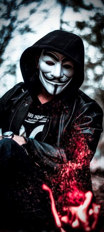 jokermask,ashes,hoodedboy,boy,attitude